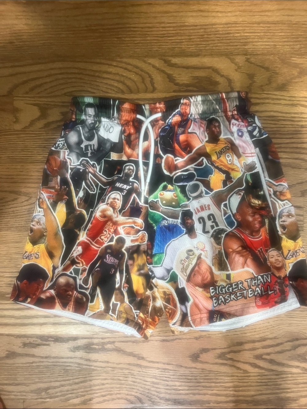Bigger than basketball NBA player shorts